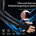 GET! ESports Sleeve for Gamers -Reduces Friction,Absorbs Sweat,Cooling Effect with Thumbholes,for Extended Gaming Sessions M