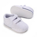 VALEN SINA New Baby Shoes White Christening Baptismal Moccasins Infant Boys Girls Slip-On Peas Shoes Walking Shoes