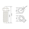 For Anycubic Kobra 2 Nozzle Hardened Steel For 2 - Visuel 5 | SAMAG