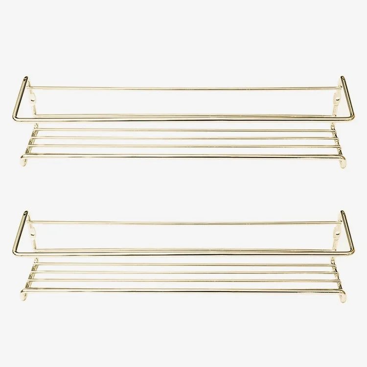 Iron Shelf Wall Mounted Organiser Kitchen Home Spice Storage Rack Bathroom Drainage Accessories - View 7 | SAMAG