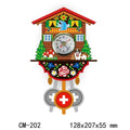 Wooden Hanging Wall Clock Bird Alarm Clock Cuckoo Clocks For Home Decoration Quartz Watch Decorative Home Decor