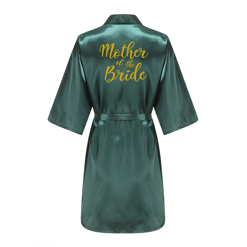 Wedding Bride Bridesmaid Robes Dressing Gown Sexy Women | SAMAG