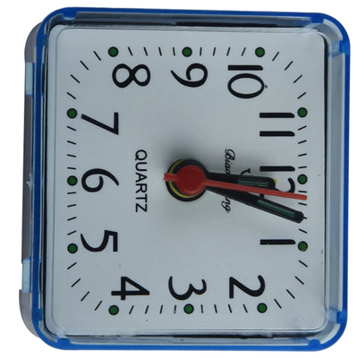 Small Battery Operated Quartz Alarm Clock with Beeping | SAMAG