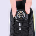 easy installation Automatic Shoelaces Without ties Black white Swivel Buckle Laces Thick Rope Sneakers Shoelace Shoe Accessories