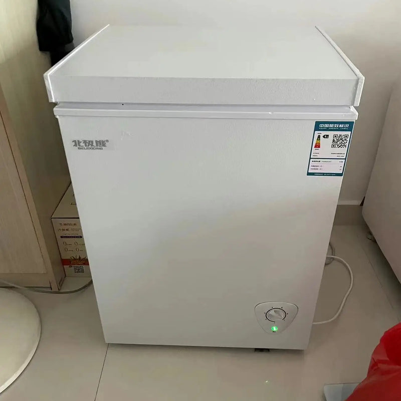 42L Small Household and Commercial Freezer  Single-temperature Convertible Cabinet Freezer Refrigerator Ice