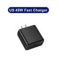 45W PD Fast Charging For Samsung S22 S23 Ultra Note10 Plus Mobile Phone USB Type C Cable Fast Quick Charging Wall Adapter