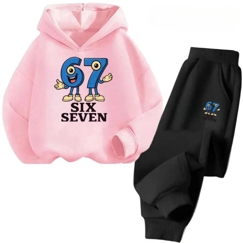 Steal a Brainrot Tracksuit 67 Six Seven Print Kid's - View 9 | SAMAG