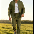 Men's Cotton Linen Summer Suit Lightweight Breathable | SAMAG
