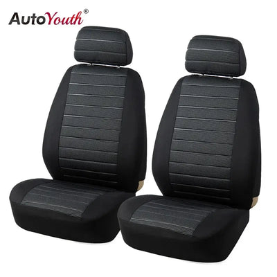 AUTOYOUTH Front Car Seat Covers Airbag Compatible | SAMAG