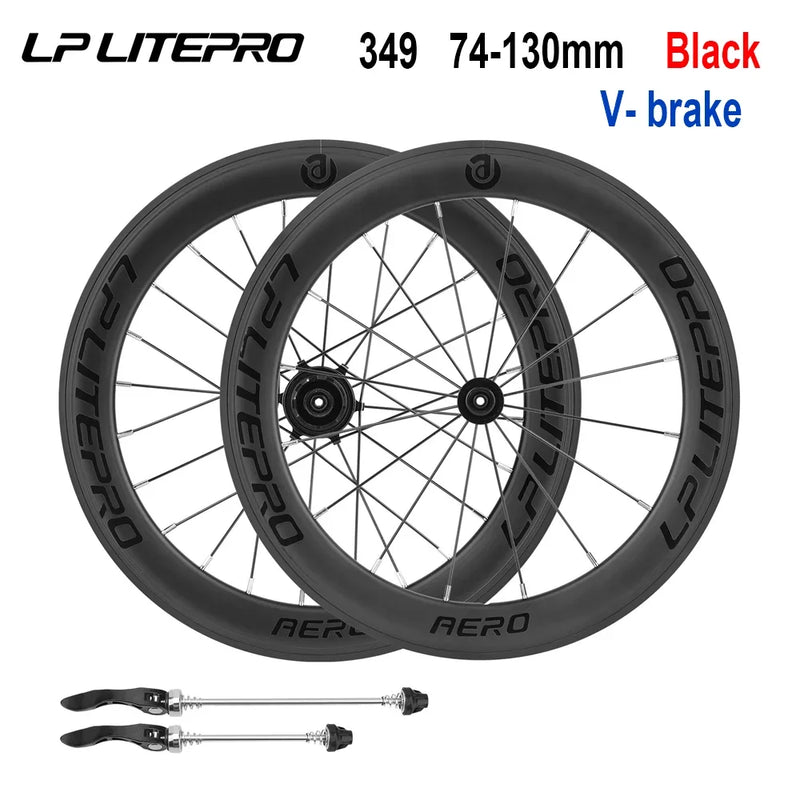 LP LITEPRO AERO Folding Bike Wheel Sets, 20 - inch 406/451 - View 19 | SAMAG