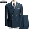 DAROuomo 2026 Men's Slim Fit Formal Business Suit 2Pcs Set - DR8211 (Jacket + Pants) for Work Wear