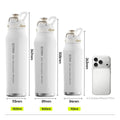 1L Thermos Bottle Stainless Steel Iced And Heat Insulated Cups Hiking Cycling Fitness Vacuum Flasks with Handle