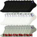 10/20/30 Pairs Ankle Socks Men Women Cotton Brand | SAMAG