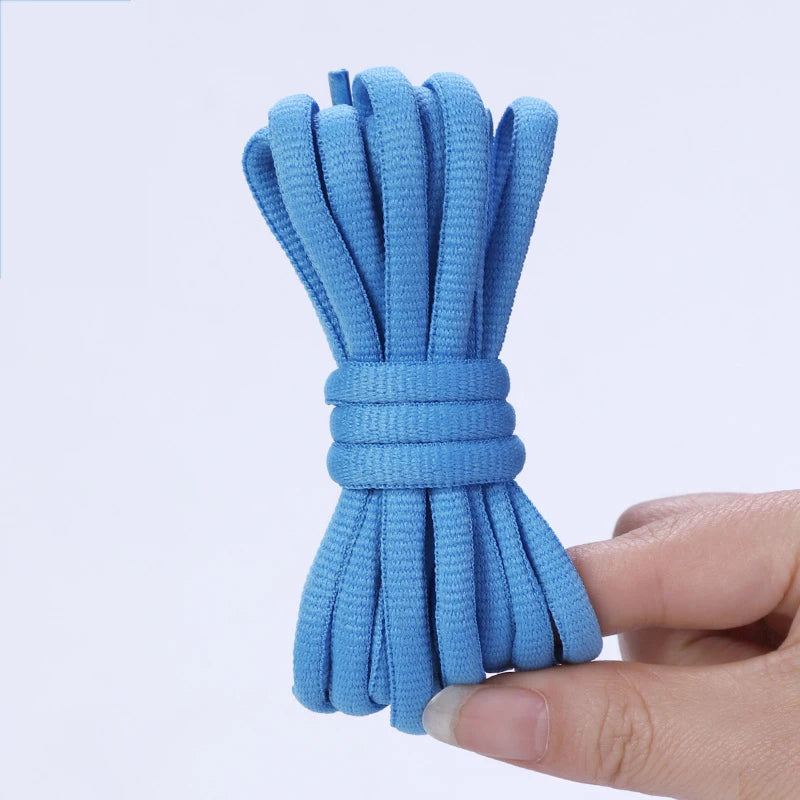 1 Pair Round Shoelaces Fof Basketball Sneakers Shoe Laces Black White Shoelace Universal for Children and Adults 100CM