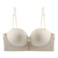 FINETOO Front Closure Sexy Push Up Bra Women Invisible Bras Underwear Lingerie For Female Brassiere Strapless Seamless Bralette