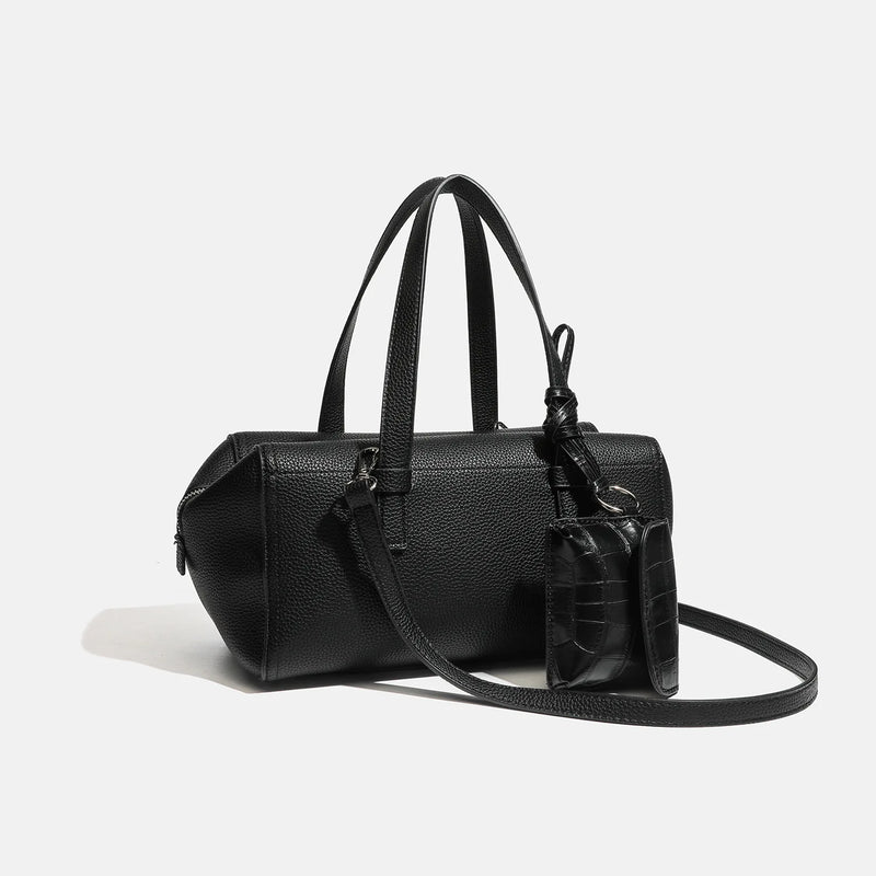 New 2026 Summer Shoulder Bags Woman Large Capacity Crossbody Bags Luxury Designer Boston Bag Versatile Casual Handbag for Ladies