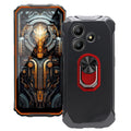 For Blackview Oscal Marine 2 6.56" Back Finger Ring Soft TPU Silicone Case For Blackview OscalMarinE2 Bracket Phone Cover