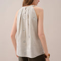 FSLE【Premium Series】 Summer Women's Striped Embroidered - View 4 | SAMAG
