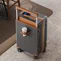 2025 New Wide-Rod Shockproof Braking Large Capacity Travel Suitcase 20" Checked Luggage Locking Bag