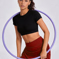 Women Tennis Skirt Adjustable Side Drawstring Ruched Sports Skort High Waist Tummy Control Built-in Shorts Gym Wear