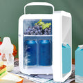 Portable Refrigerator 110V / 12V DC Cooler Portable Small Refrigerator for Food Beauty Makeup Driving Travel Dorm Room