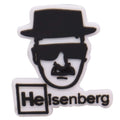 Single Sale 1PCS PVC Cute Cartoon Shoe Charms Man Woman Breaking Bad Garden Shoes Ornaments Slipper Accessories Holiday Present