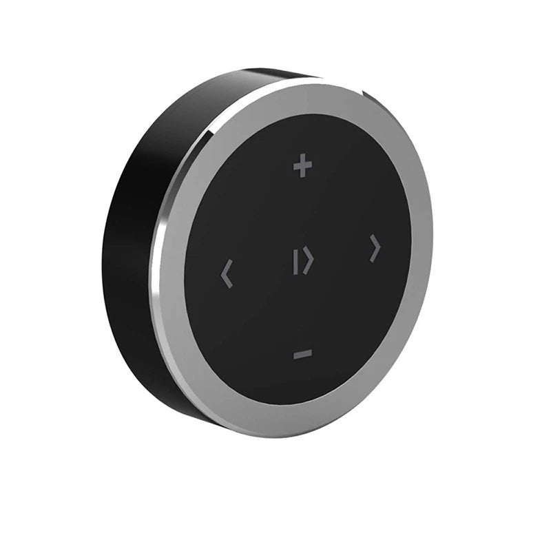 Car Motorcycle Steering Wheel Music Player Controller Music Buttons Wireless BT Remote Control Media Button for IOS/Android