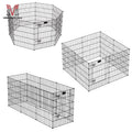 for Classic Folding Wire Mesh Puppy Enclosure Pen House Canine Puppies Playpen Pet Dog Play Pen for Dogs Crate