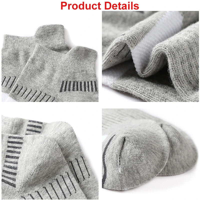 10 Pairs Ankle Athletic Running Socks Men Women Simple | SAMAG