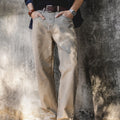 American Retro Straight Leg Men's Jeans Casual Loose Fit | SAMAG