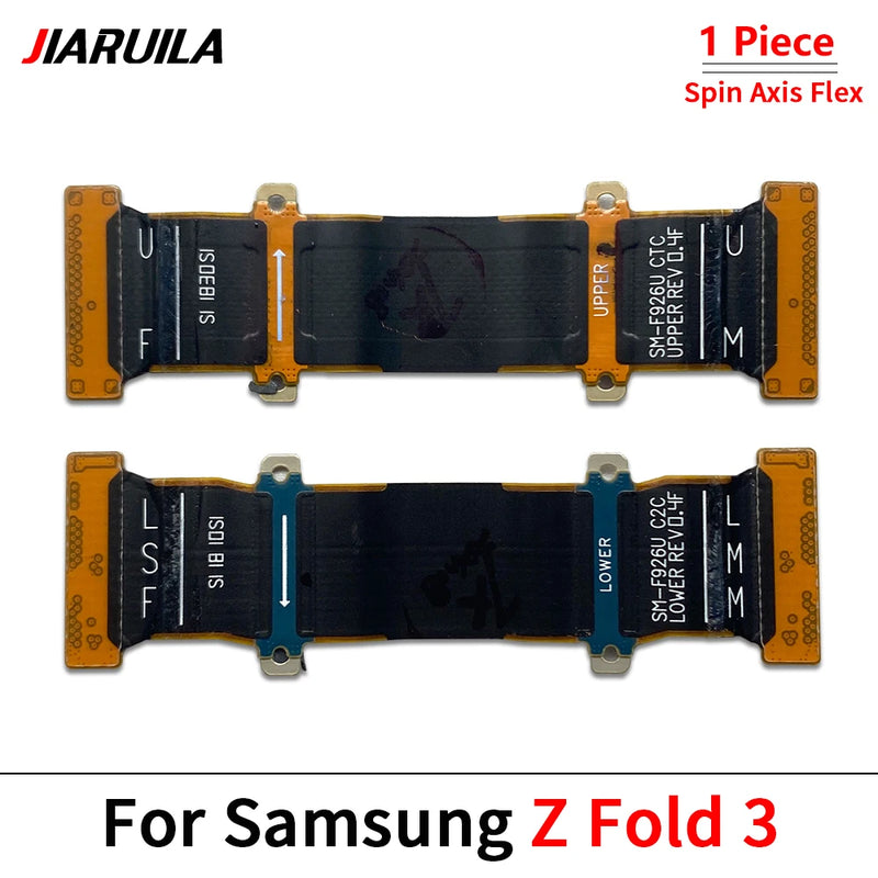 1 Pair Spin Axis Flex Cable For Samsung Z Fold 7 6 5 4 3 2 F916 F936 F946 F900 Phone Flex Cable Repair Replacement Part