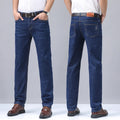Men's Denim Jeans Thin Summer Straight Business Soft | SAMAG