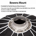 Nanlite 90cm Parabolic Softbox Bowens Mount Quick-pack Deep Mouth Design Photography Light Accessories SB-PR-90-Q