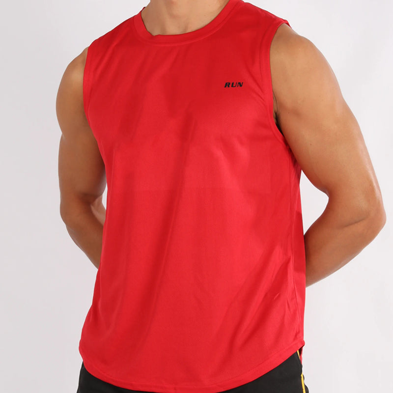 Men's Summer Fitness Vests, Fitness Training Clothes, Speed Fitness, Loose Sleeveless Shirts, Men's Fashion Basketball Vests