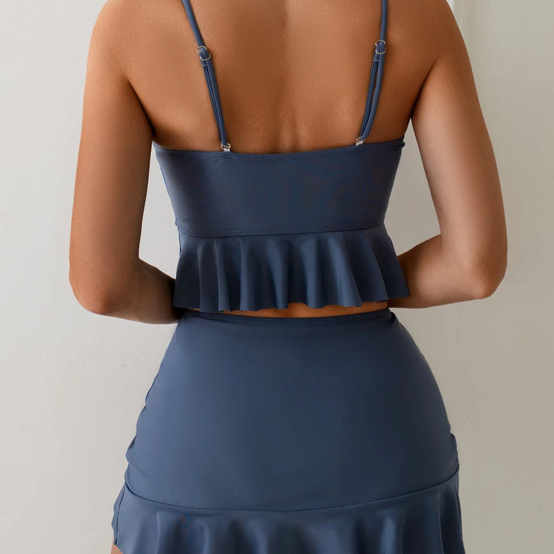 Women's 3-Piece Convertible Tankini Set Sexy Haiecelter | SAMAG
