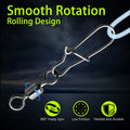 Duo - Lock Snap Swivels 50~ Fishing Stainless Brass - View 3 | SAMAG