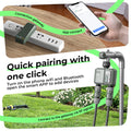 Tuya Wifi+RF433 2 Outlet Smart Garden Watering Timer Drip Irrigation Controller Rainfall Delay Programmable Works with Tuya