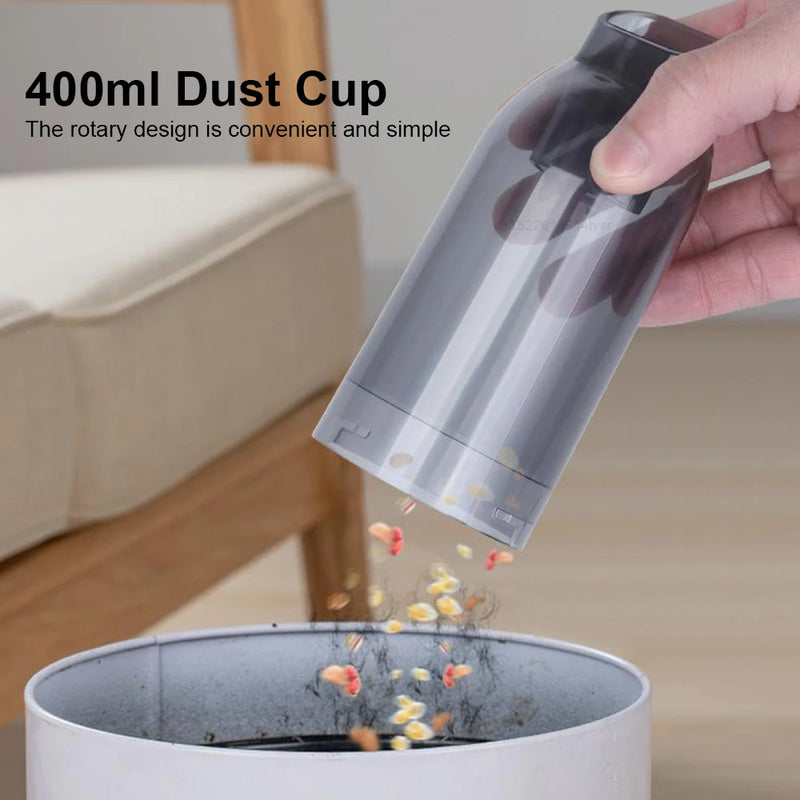 Car Vacuum Cleaner Wireless Portable Vacuum Cleaner 95000PA High Power 2 in 1 Mini Handheld Vacuum Cleaner Blower for Car Home