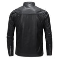 Pu Coat Men Coats Faux Leather Jackets Stand Collar Zipper Y2k Streetwear Jacket Zipper Splice Outerwear Motorcycle 2026 Spring