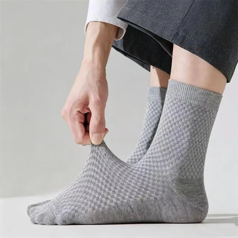 10Pairs/Lot Men's Bamboo Socks Comfortable Breathable | SAMAG