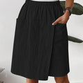 New European and American slit skirt pants casual | SAMAG