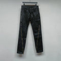 Men‘s Oil wax Jeans Classic Denim Gothic Coated Casual | SAMAG