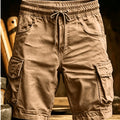 Men Summer New Multi Pockets Cotton Cargo Shorts Fashion | SAMAG