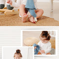 Baby Security Blanket Soft Cotton Muslin Comforter for Newborn Infant Sleeping Snuggle Toy Stuffed Animal Soothe Appease Towel