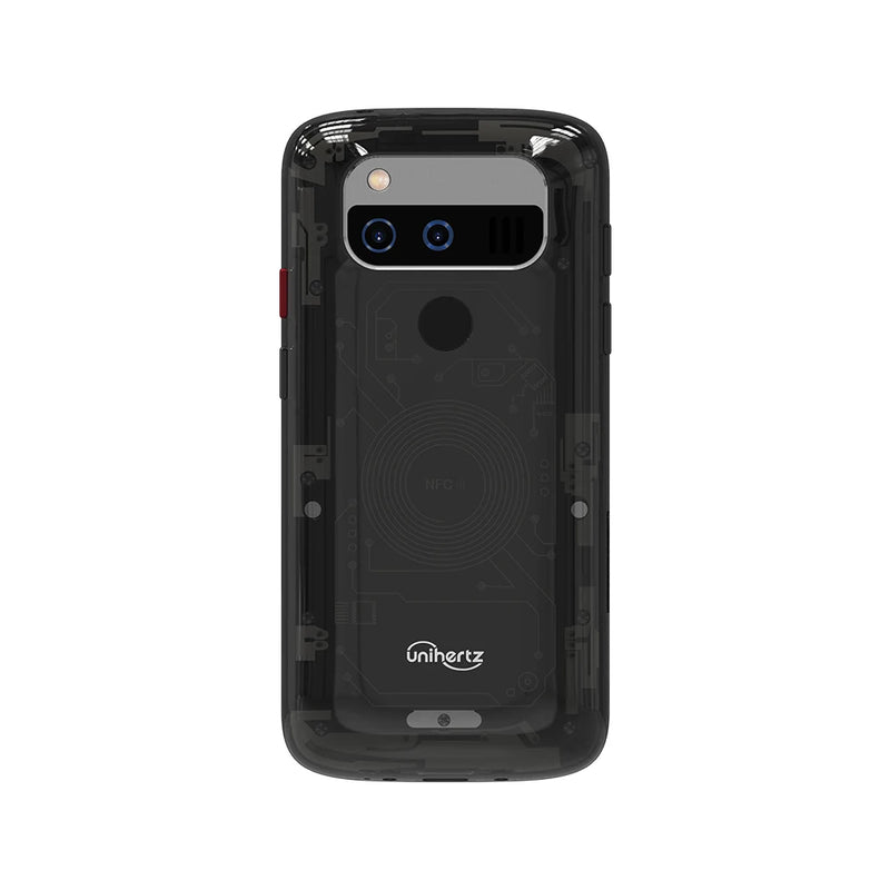 Unihertz Jelly Max, Small 5G Android 14 Black Smartphone with 66W Fast Charging Multiple Languages Support.