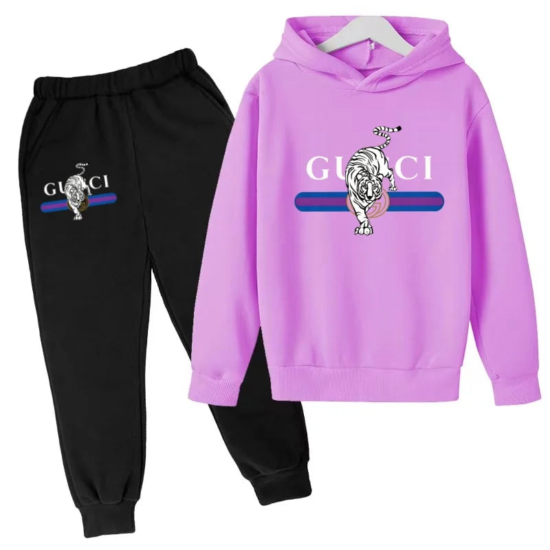 Children New Tiger Print Hoodie Clothes Autumn Winter | SAMAG