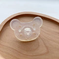2025 Cute Little Bear Silicone Soothing Nipper for Babies, Anti Eating Hand Soft Nipper, Imitation of Breast Milk Baby Nipper