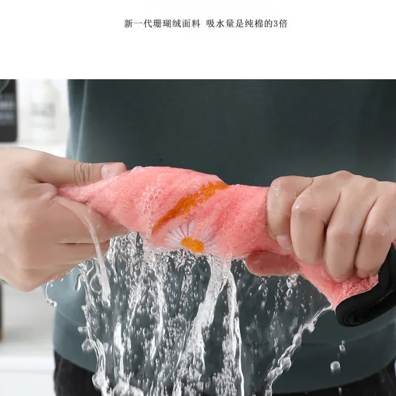 Baby Bibs for Children Washing Face Towel Soft Salive Towel Boys Girls Learning Brushing Teeth Towel for 3-8 Years Kids
