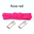 Metal Lock Magnetic Shoelaces Flat Sports Enthusiasts No Tie Shoe Laces Safe And Reliable Lazy Shoelace Rubber Band Shoestrings