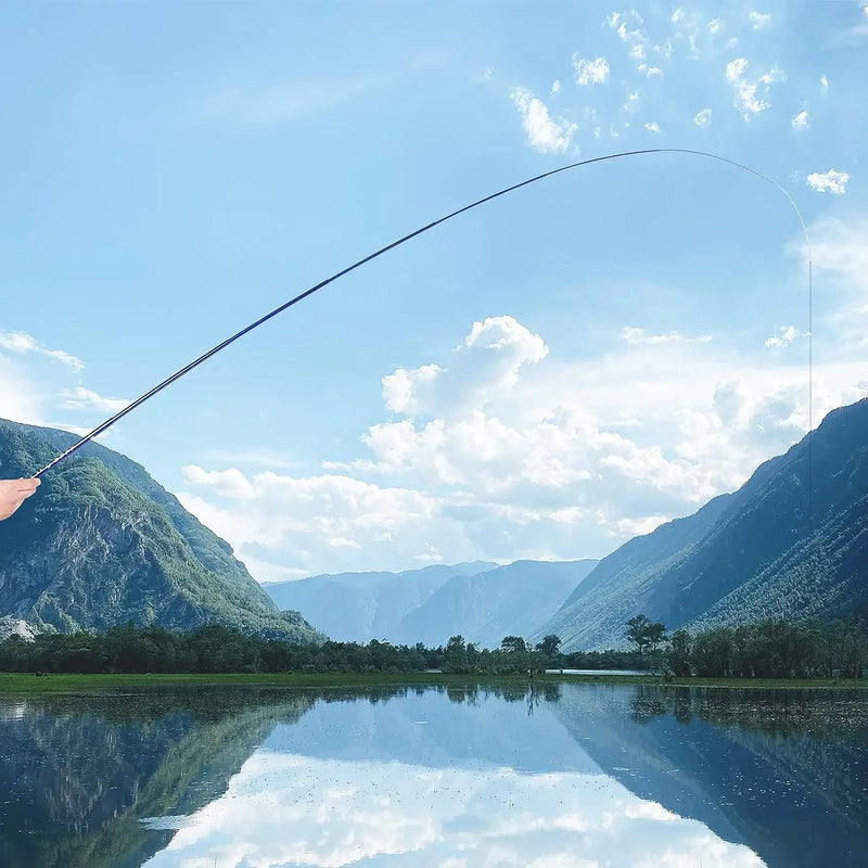 Goture 1.8m 2.4m 2.7m 3.0m 3.6m Stream Ultralight Feeder Pole Mini Superhard Telescopic Fishing Rod Freshwater Carp Fishing